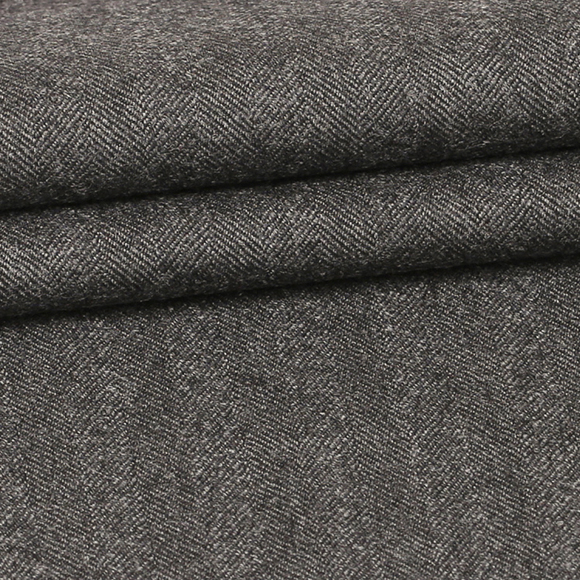 意大利zegna灰色条纹西装礼服面料dau372a